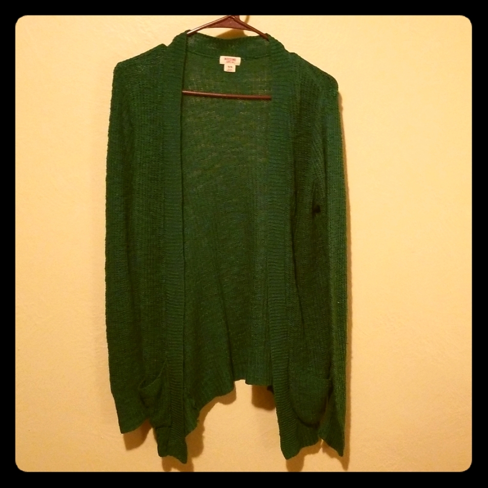 Teal sweater